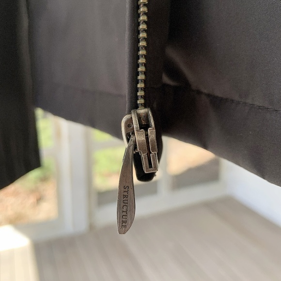 Men's Lightweight Jacket - Black - Medium / 40"-42" - Picture 4 of 5